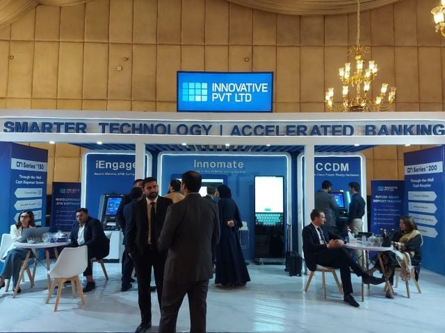 Innovative Pvt Ltd at the Future Banking Summit and Expo. Photo credit: Daniyal Khuhro