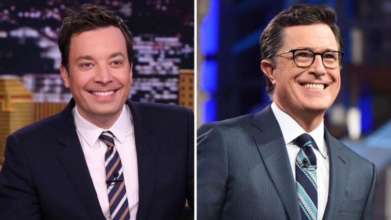 Stephen Colbert, Jimmy Fallon Nod to Jimmy Kimmel’s Late Night Return in Monologues