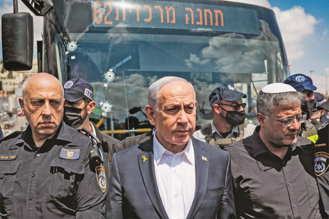 Israeli PM Visits Ramat, Signals Further Action After Deadly Attack