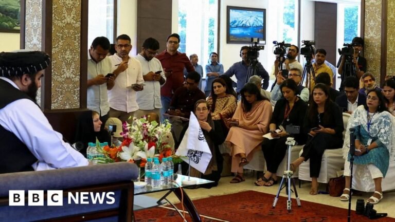 Amir Khan Muttaqi: Taliban minister meets Indian female journalists after outrage