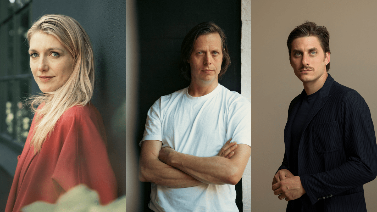 Luca Marinelli, Felix van Groeningen, Charlotte Vandermeersch Re-Team for ‘Let Love In’