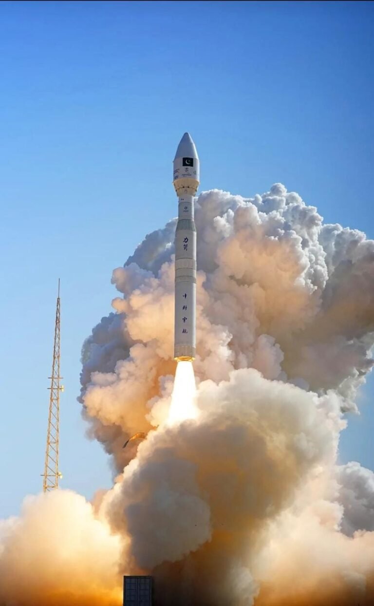 Pakistan Launches Its First Hyperspectral Satellite into Space