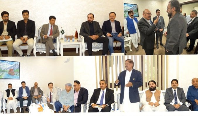 Pakistan’s Minister for Overseas Pakistanis Engages with Community Delegation in Qatar