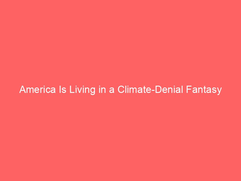 america is living in a climate denial fantasy 101