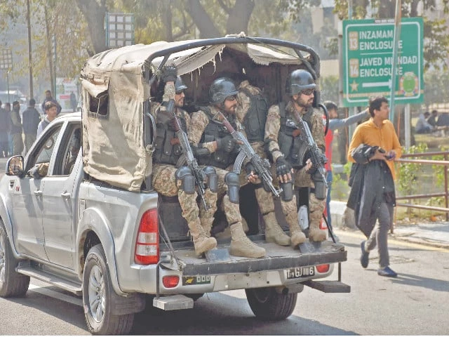 Suicide attack on security forces' camp in North Waziristan’s Mir Ali foiled | The Express Tribune