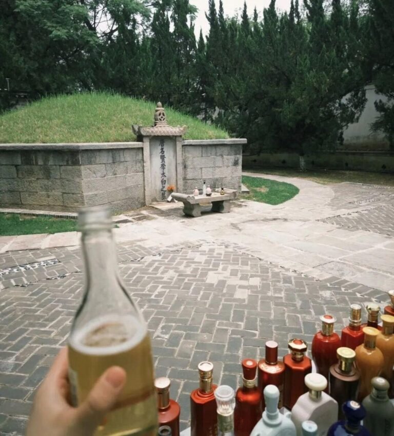 Some people leave offerings of drinks such as wine, beer and spirits. Photo: Handout