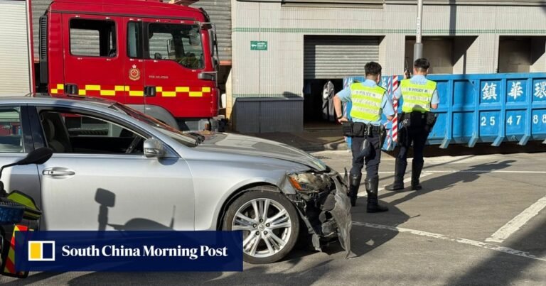 Hong Kong police arrest driver after 2 pedestrians killed in crash