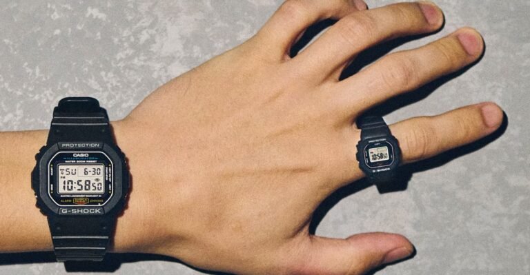 Casio’ new ring watch straps a durable G-Shock to your finger