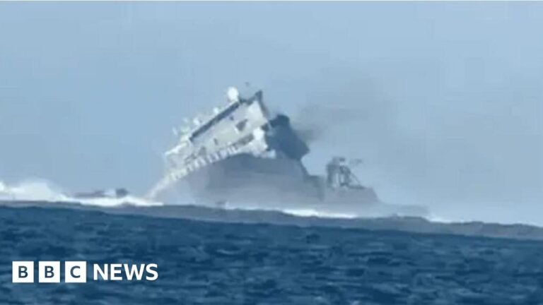 HMNZS Manawanui: New Zealand pays Samoa millions after naval ship crash