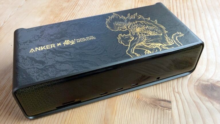 This docking station handled my three-monitor setup like a beast - and it's got a bold look