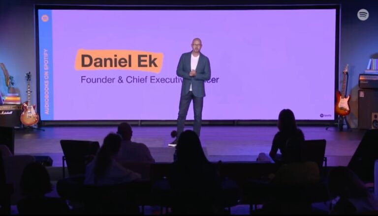 Spotify's founder and CEO Daniel Ek is stepping down | TechCrunch