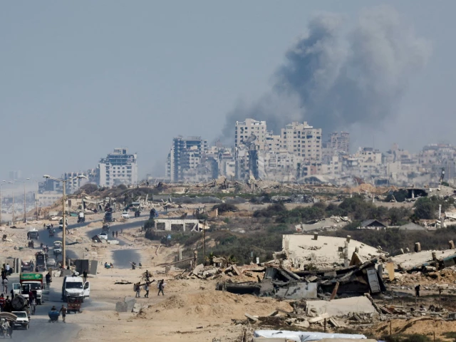 Cash shortage deepens Gaza’s economic despair as residents pay heavy fees to access their own money | The Express Tribune