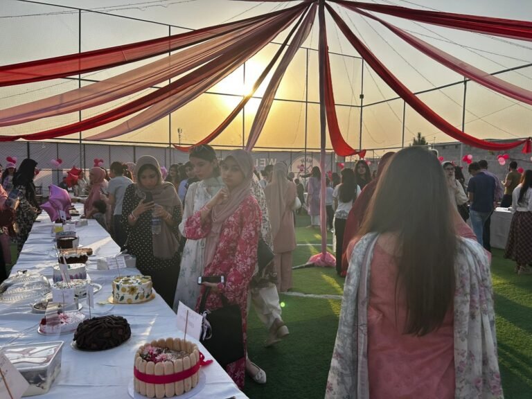 Cakenic event hosted at the MMM arena in Islamabad. PHOTO: EXPRESS