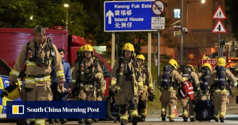 Death toll from Hong Kong fire climbs to 128 as city prepares for mourning period
