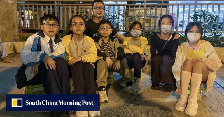 ‘Sad but glad to help’: Hong Kong fire teaches children lesson in empathy