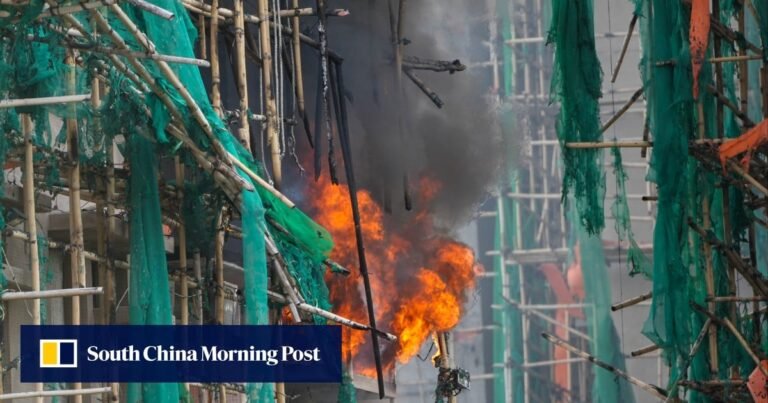 Contractor was warned over risks a week before deadly fire hit Hong Kong estate