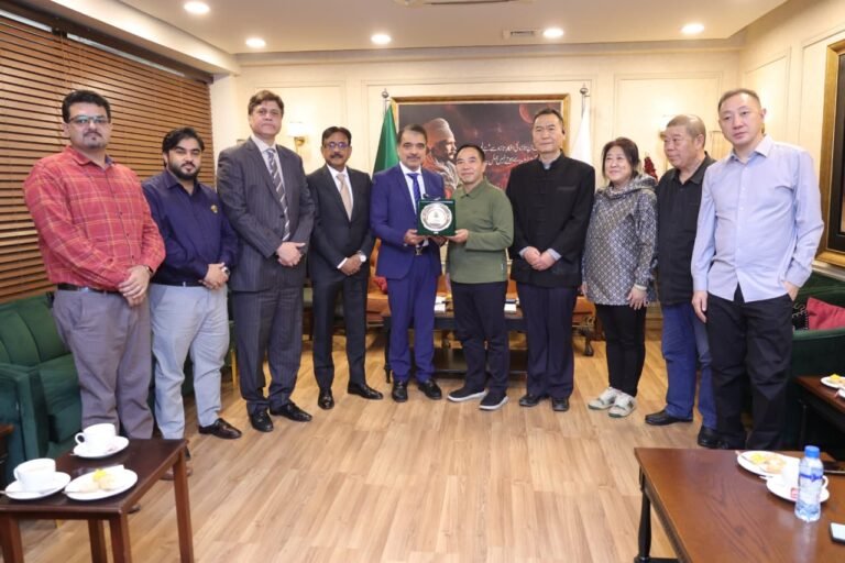 Chinese Delegation Explores Industrial Cooperation with Lahore Chamber of Commerce and Industry