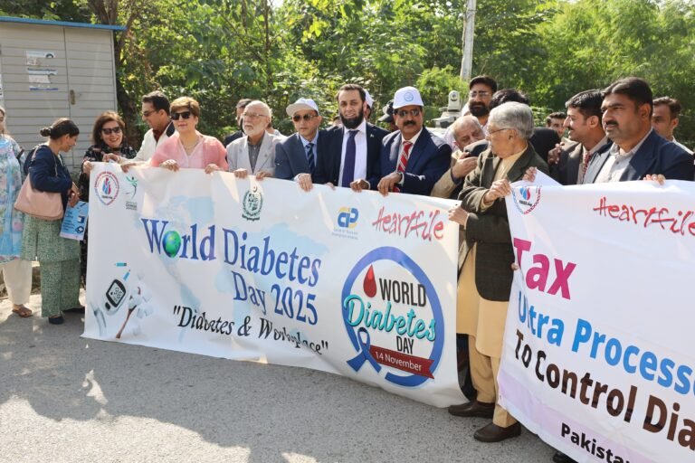 Health Mela and Awareness Walk Highlight Pakistan’s Urgent Diabetes Crisis