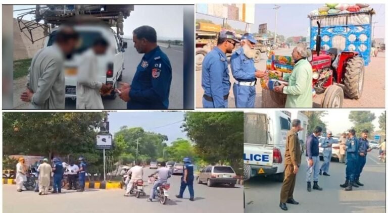 Punjab CM Orders Modern Traffic Reforms as Police Launch Province-Wide Crackdown