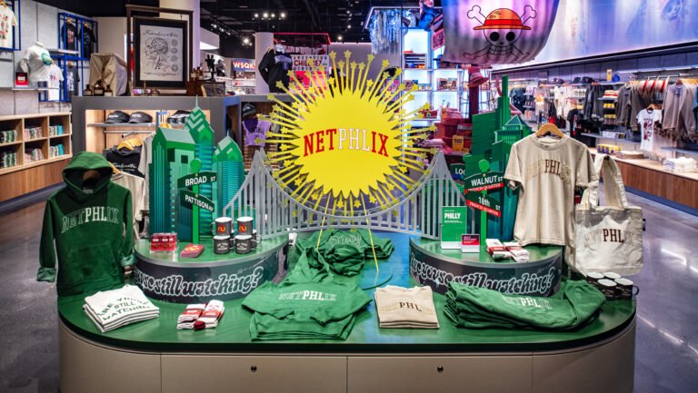 Netflix House Philadelphia Is a Pretty Photo Op for the ‘Gram