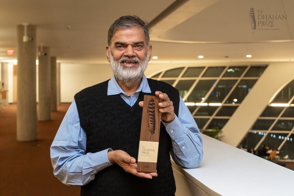 Balbir Parwana, Dhahan Prize winner (2025)