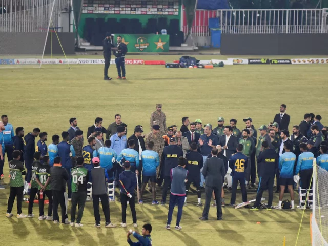 Pakistani cricketers play a role in dispelling the Sri Lankan team’s concerns | The Express Tribune