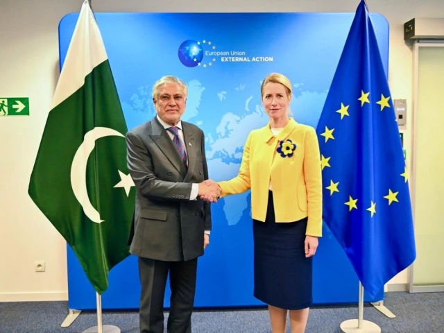 Pakistan, EU pledge to deepen trade and investment ties via GSP plus scheme during Brussels talks | The Express Tribune