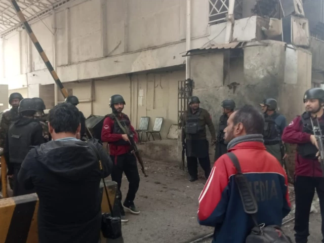 FC HQ attack laid bare on video | The Express Tribune