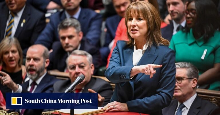 Head of UK financial watchdog quits after early leak of Rachel Reeves’ budget