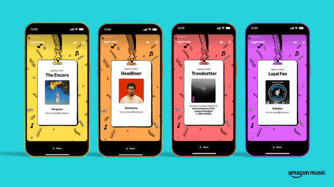 Amazon Music’s 2025 Delivered is now here to compete with Spotify Wrapped | TechCrunch