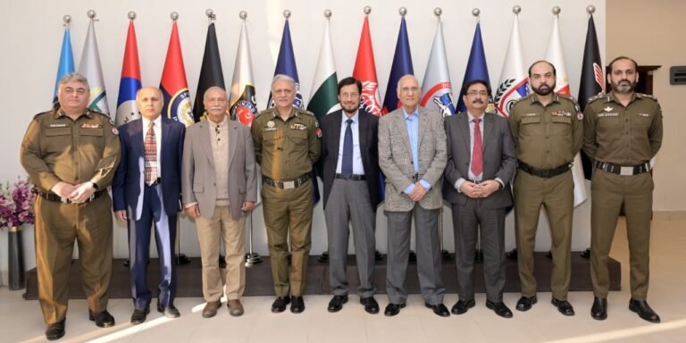 Delegation of Former IGs Meets IG Punjab at Central Police Office