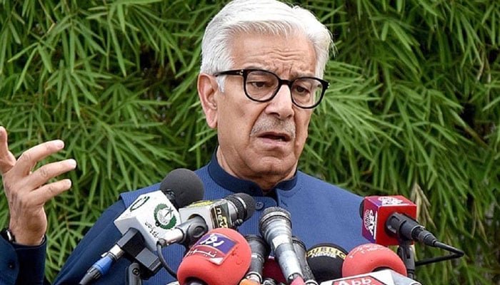 Pakistan’s Defence Minister Accuses Opposition of Undermining National Unity