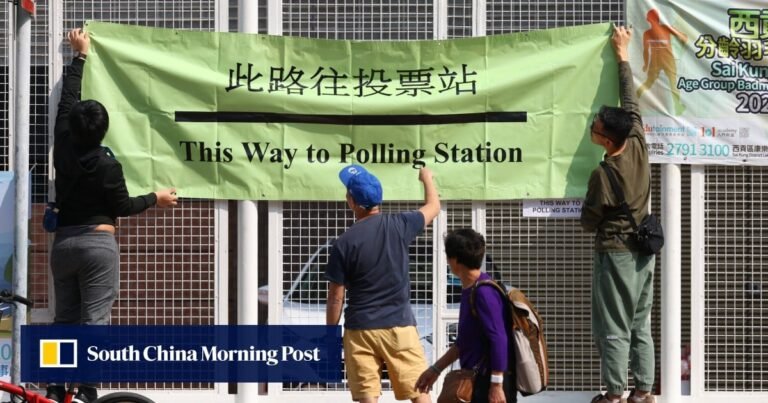 Last-ditch effort to get Hongkongers to vote in Legco poll, but turnout uncertain