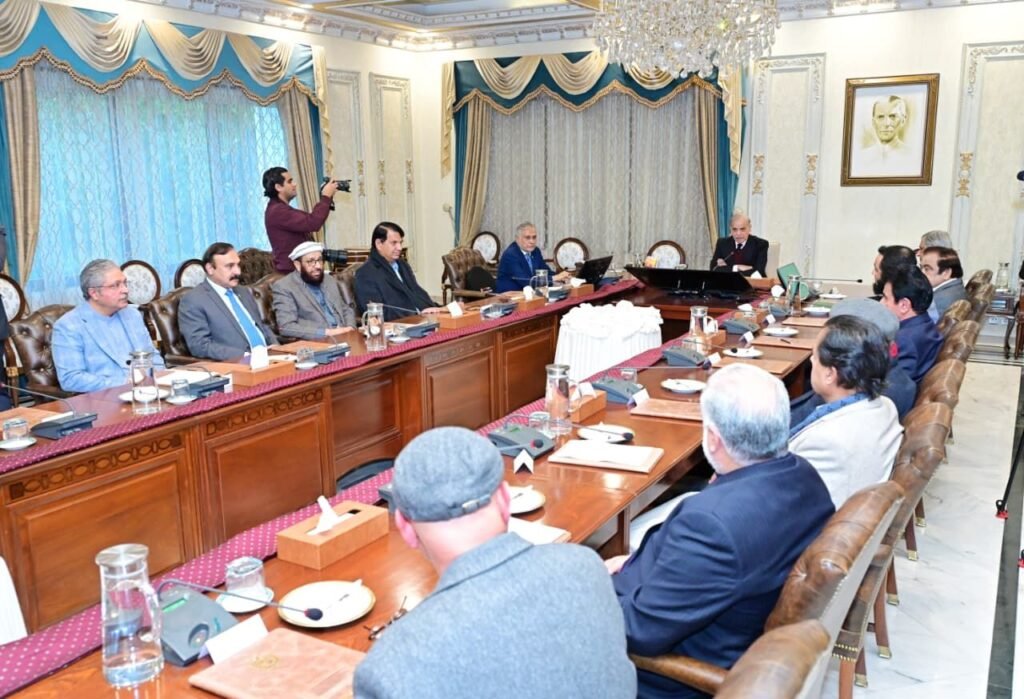 PM Shehbaz Sharif Meets KP Representatives, Forms Committee for Development Projects 2 img 20260110 wa15594472705141683529677