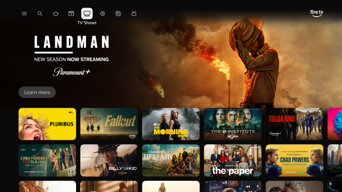 Amazon Fire TV's new interface is now rolling out in the US | TechCrunch