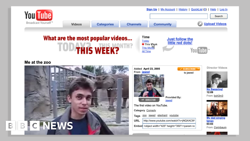 First YouTube video and watchpage on display at Victoria & Albert Museum 17 First YouTube video and watchpage on display at Victoria & Albert Museum