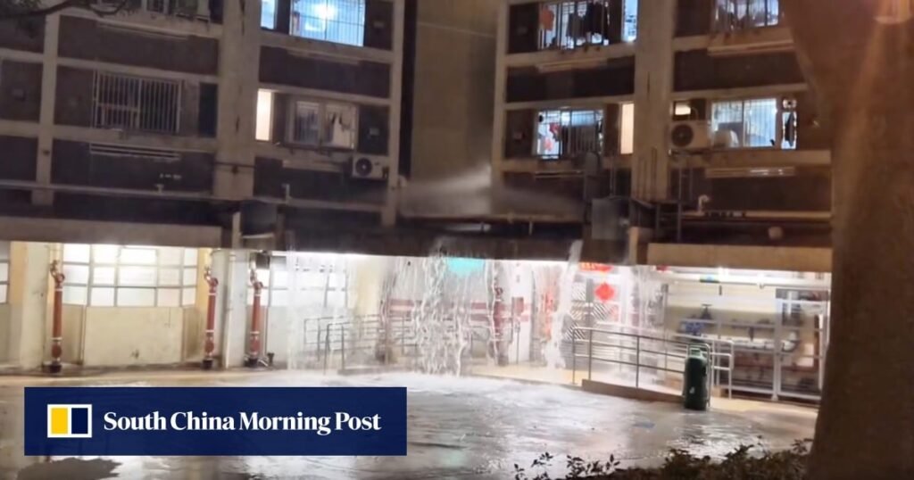 Hong Kong households hit by water disruption during Lunar New Year 32 Hong Kong households hit by water disruption during Lunar New Year