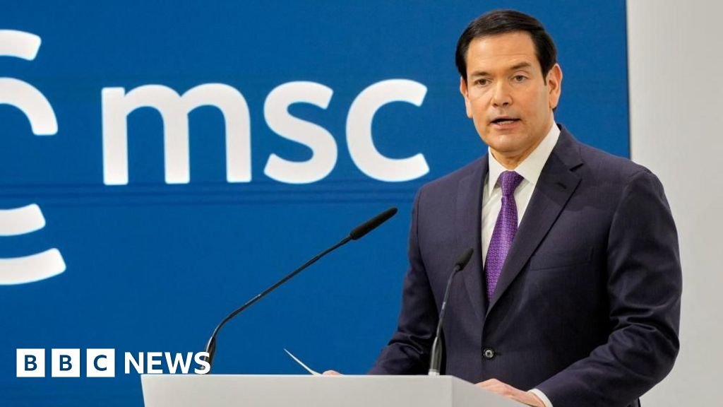 Marco Rubio says US and Europe belong together despite tensions 35 Marco Rubio says US and Europe 'belong together' despite tensions