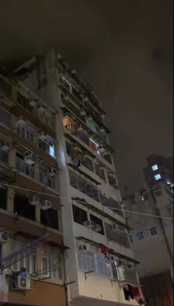 Mother held after unattended son throws items from flat, damaging car 3 Police received a report in the early hours of Wednesday concerning a boy suspected of throwing objects from a residential flat on Tai Nan Street in Sham Shui Po. Photo: Threads/wantsunsing