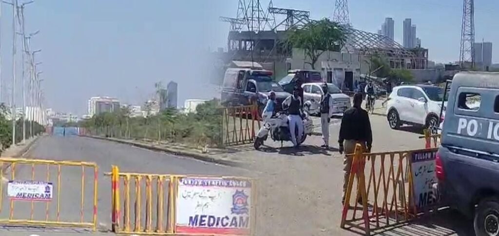 All Roads to US Consulate in Karachi Remain Closed for Third Consecutive Day 34 IMG 20260304 WA1418