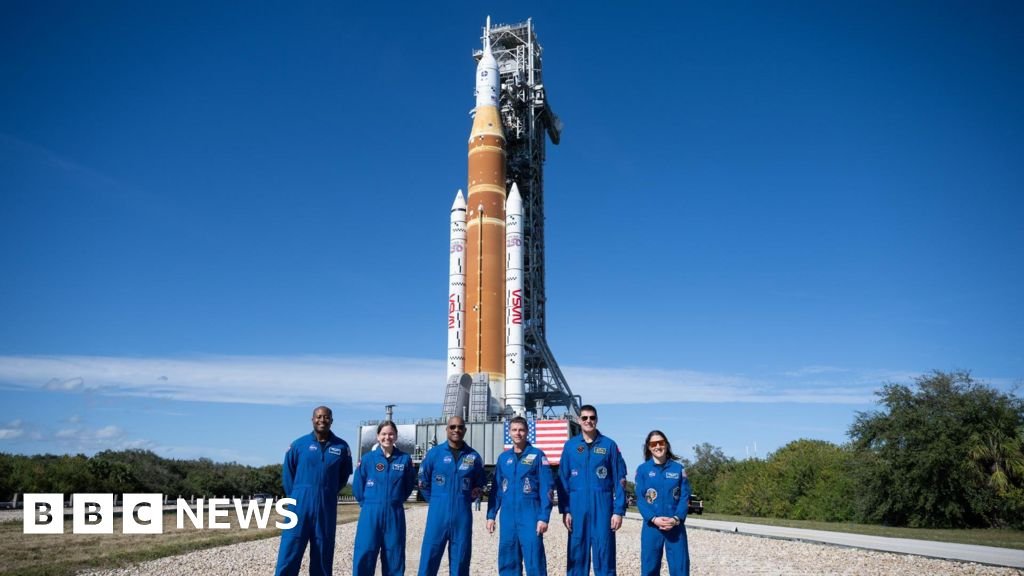 Nasas Moon rocket Artemis rolls back to pad for possible April launch 11 Nasa's Moon rocket Artemis rolls back to pad for possible April launch