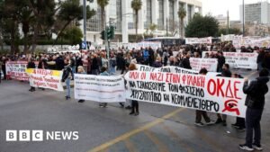 Greek court upholds criminal organisation verdict on neo-Nazi Golden Dawn 2 Greek court upholds criminal organisation verdict on neo-Nazi Golden Dawn