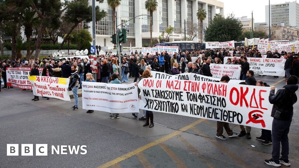 Greek court upholds criminal organisation verdict on neo-Nazi Golden Dawn 6 Greek court upholds criminal organisation verdict on neo-Nazi Golden Dawn