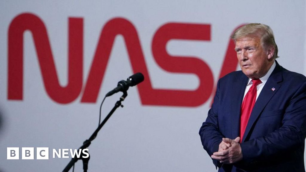 Trump sees America First opportunity in Nasa lunar mission 25 Trump sees 'America First' opportunity in Nasa lunar mission