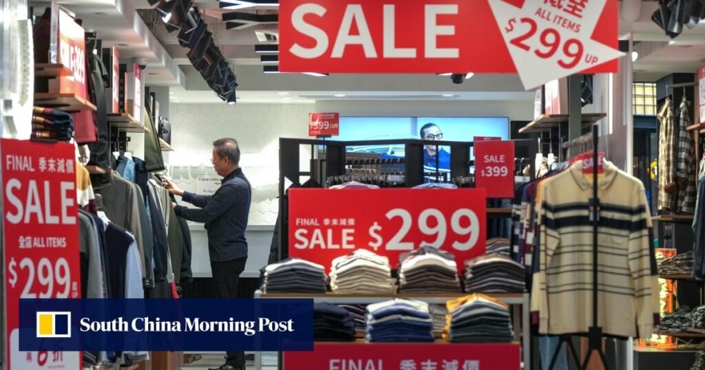 Hong Kongs retail sales rise 5.5% in January as tourists loosen purse strings 204 Hong Kong’s retail sales rise 5.5% in January as tourists loosen purse strings
