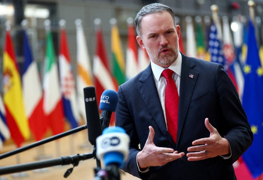US launches trade probe into China and EU in bid to revive Trump tariffs 52 US Trade Representative Jamieson Greer speaks to the media in Brussels, Belgium, in November 2025. Photo: Reuters