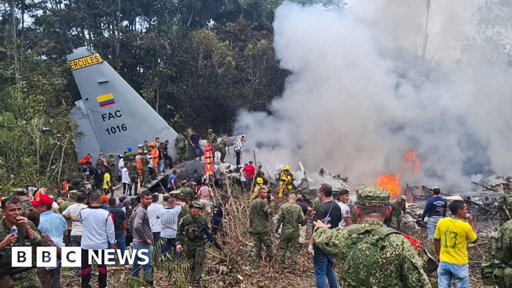 Search for four missing soldiers after Colombia plane crash kills 66 48 Search for four missing soldiers after Colombia plane crash kills 66