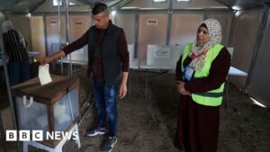 Palestinians in West Bank and some in Gaza vote in local elections 1 Palestinians in West Bank and some in Gaza vote in local elections