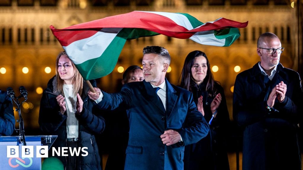 Orbán era swept away by Péter Magyars Hungary election landslide 69 Orbán era swept away by Péter Magyar's Hungary election landslide