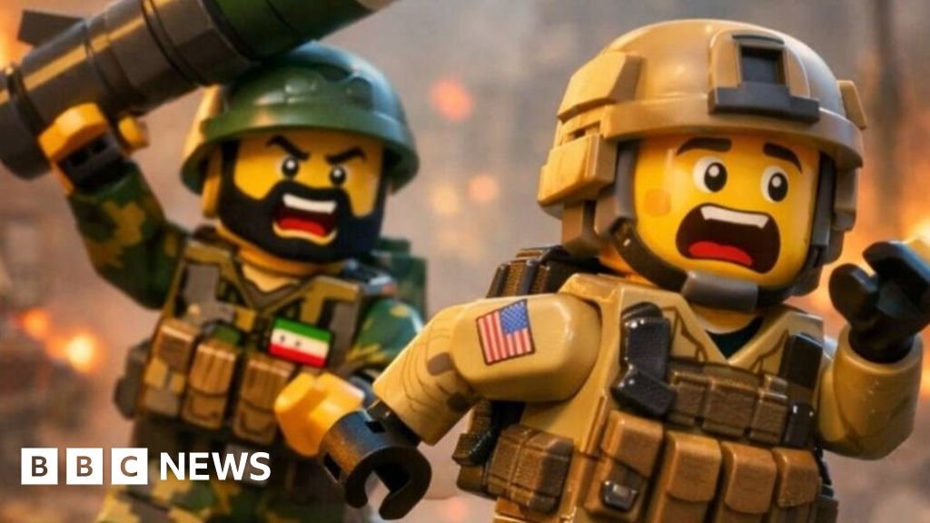 Iran war: We spoke to the man making Lego-style AI videos that experts say are powerful propaganda 32 Iran war: We spoke to the man making Lego-style AI videos that experts say are powerful propaganda